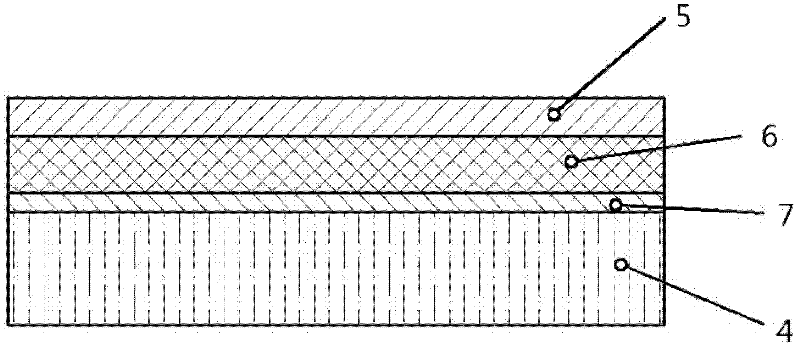 Thermoelectricity-separating high-heat-conducting LED (light emitting diode) light source substrate