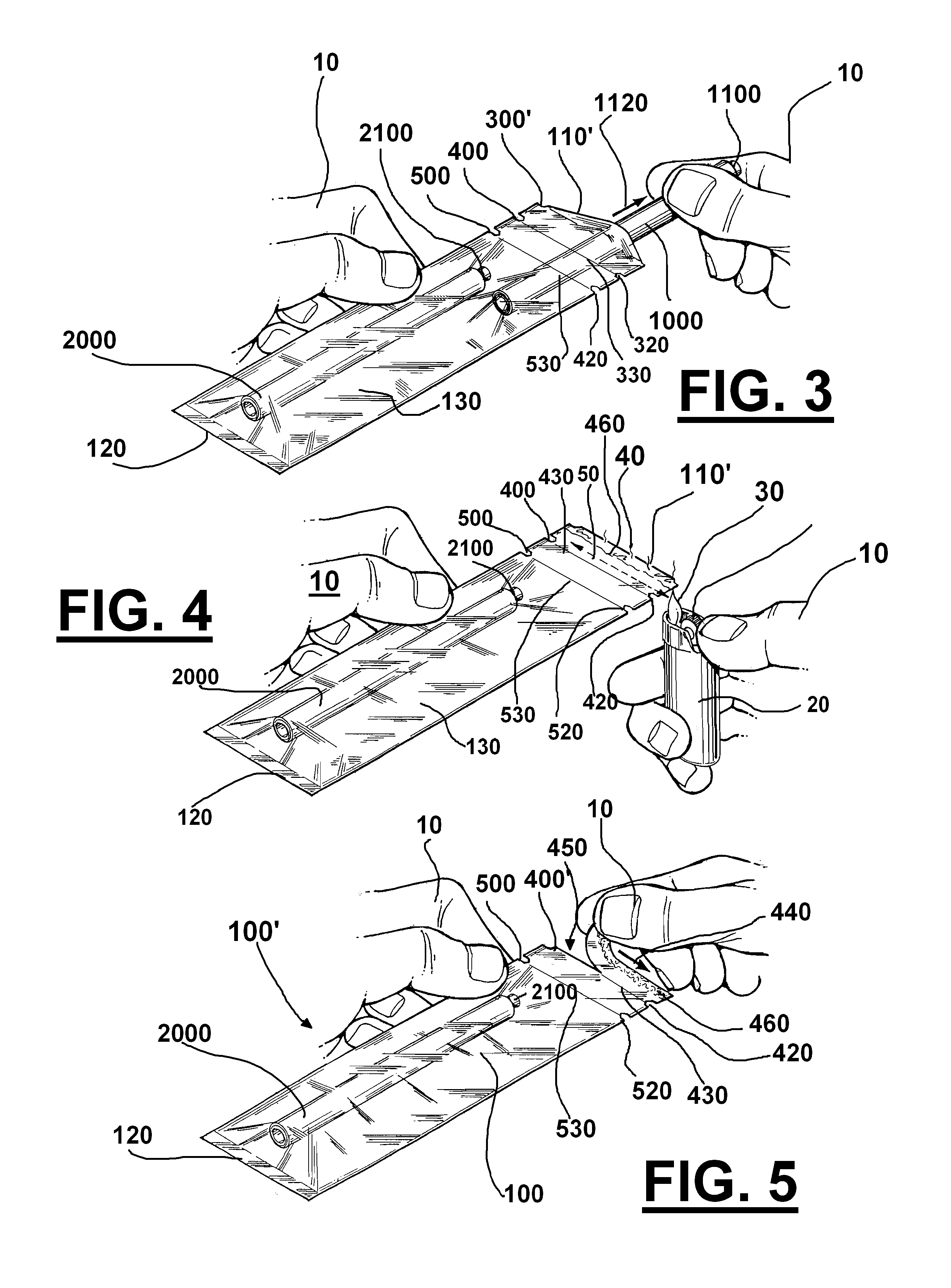 Method and apparatus for making a custom made cigar using resealable packaging unit or pouch having multiple cigar wrappers