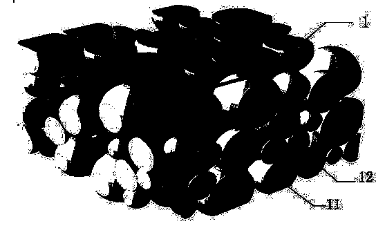 Micro-particle sound-absorbing board and preparation method thereof