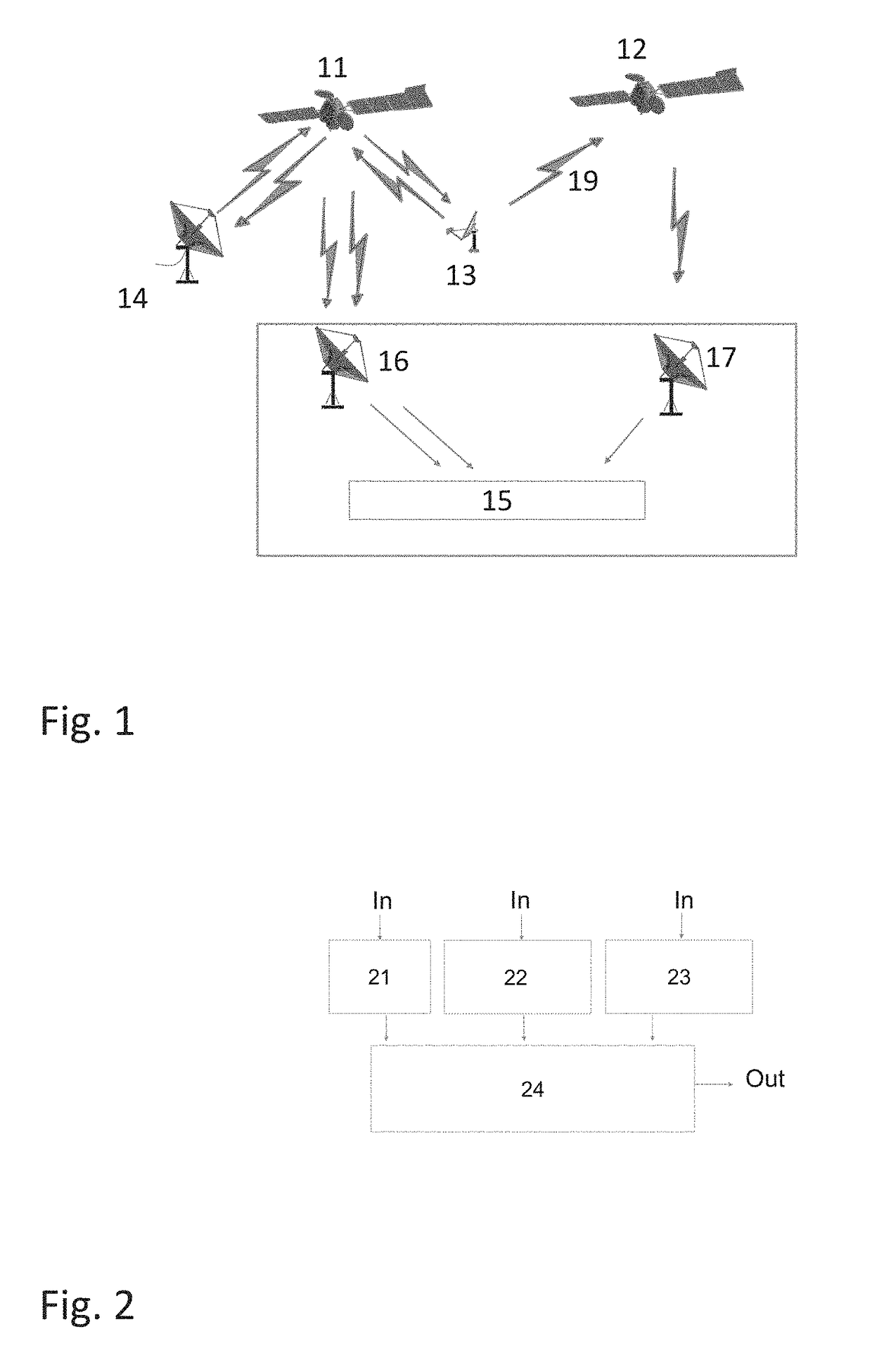 Method and device for measuring the interference level of VSAT TDMA terminals causing cross-polar and/or terminals causing cross-polar and/or communication link