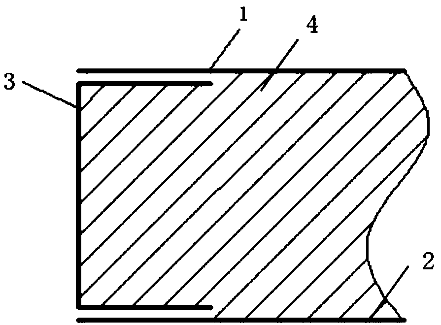 Steel/polyurethane sandwich board and preparation method and application thereof