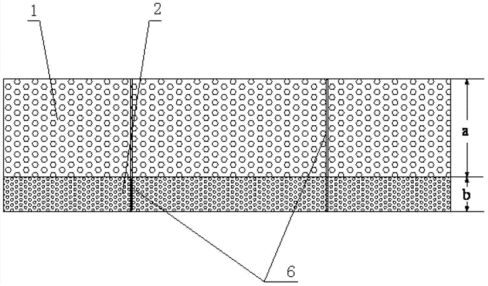 Multi-layer foam dressing for negative pressure closed drainage and preparation method thereof