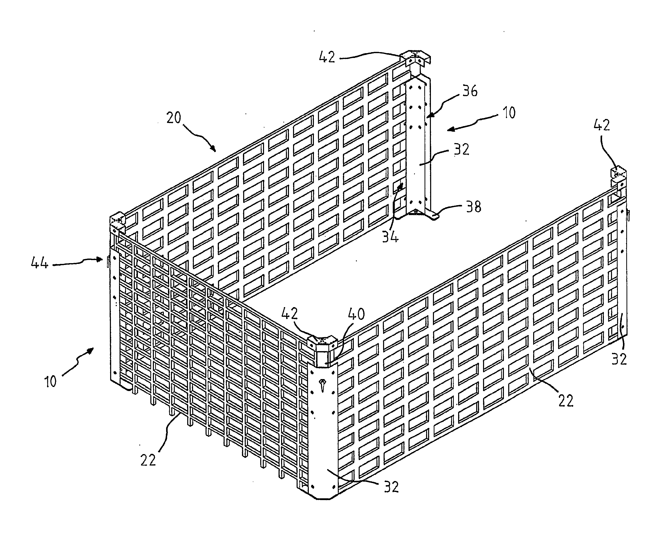 Cage frame