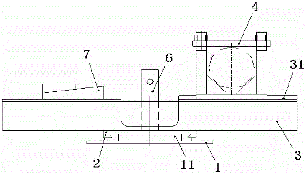Framework two-axis welding positioning device