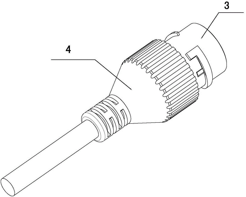 A kind of circular rj45 connector and its manufacturing method