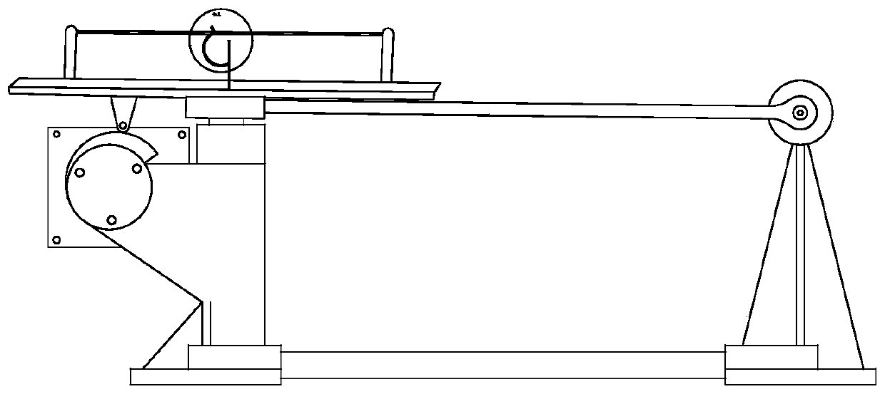 A cement mortar vibrating system