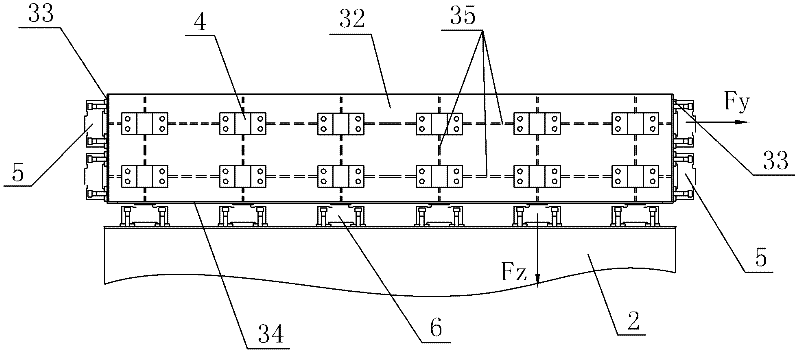 Method for measuring ship percussive force
