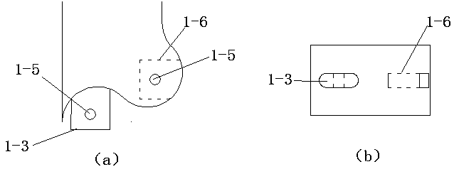 Round tenon combined structure of solid wood furniture and manufacturing method