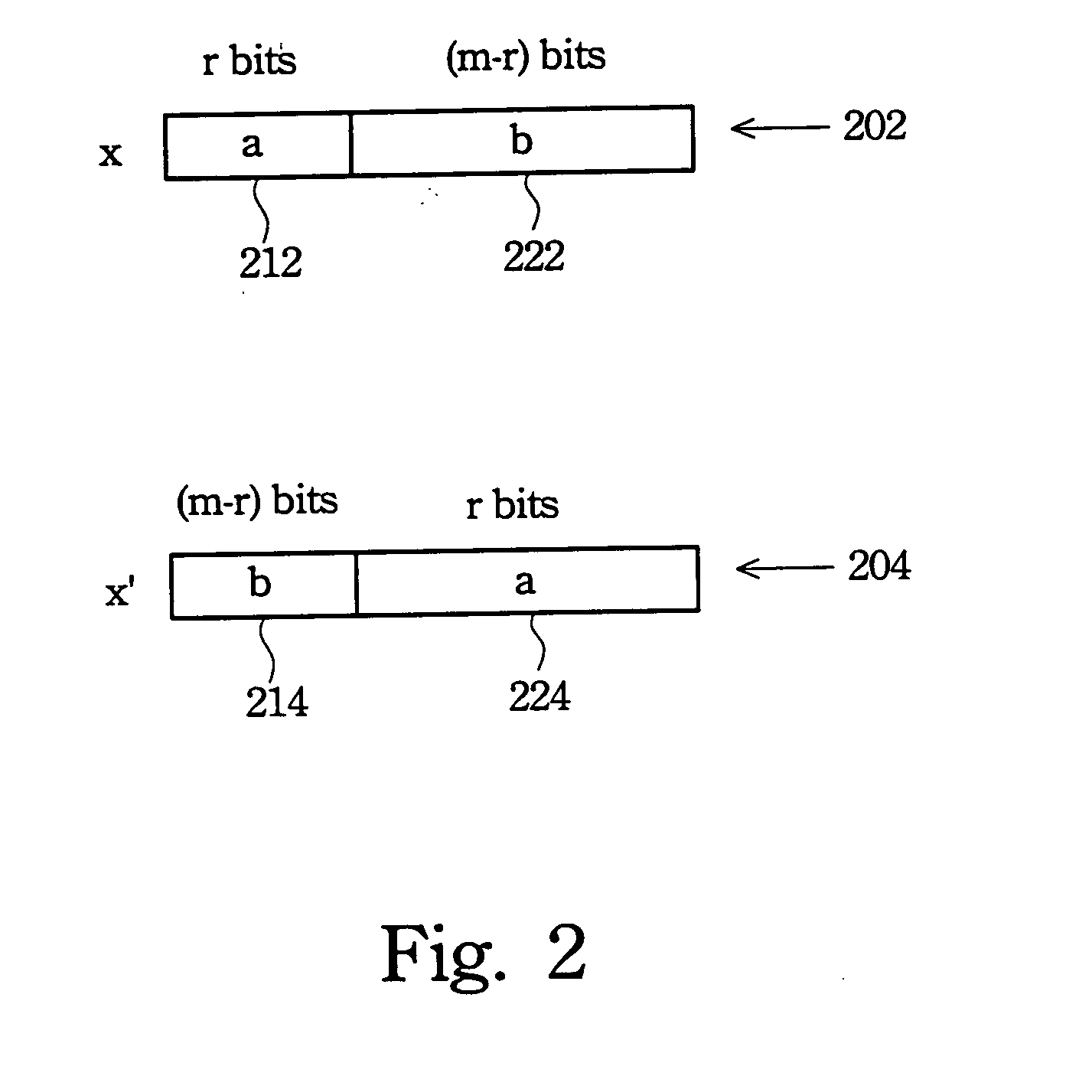Method and apparatus for binary number conversion