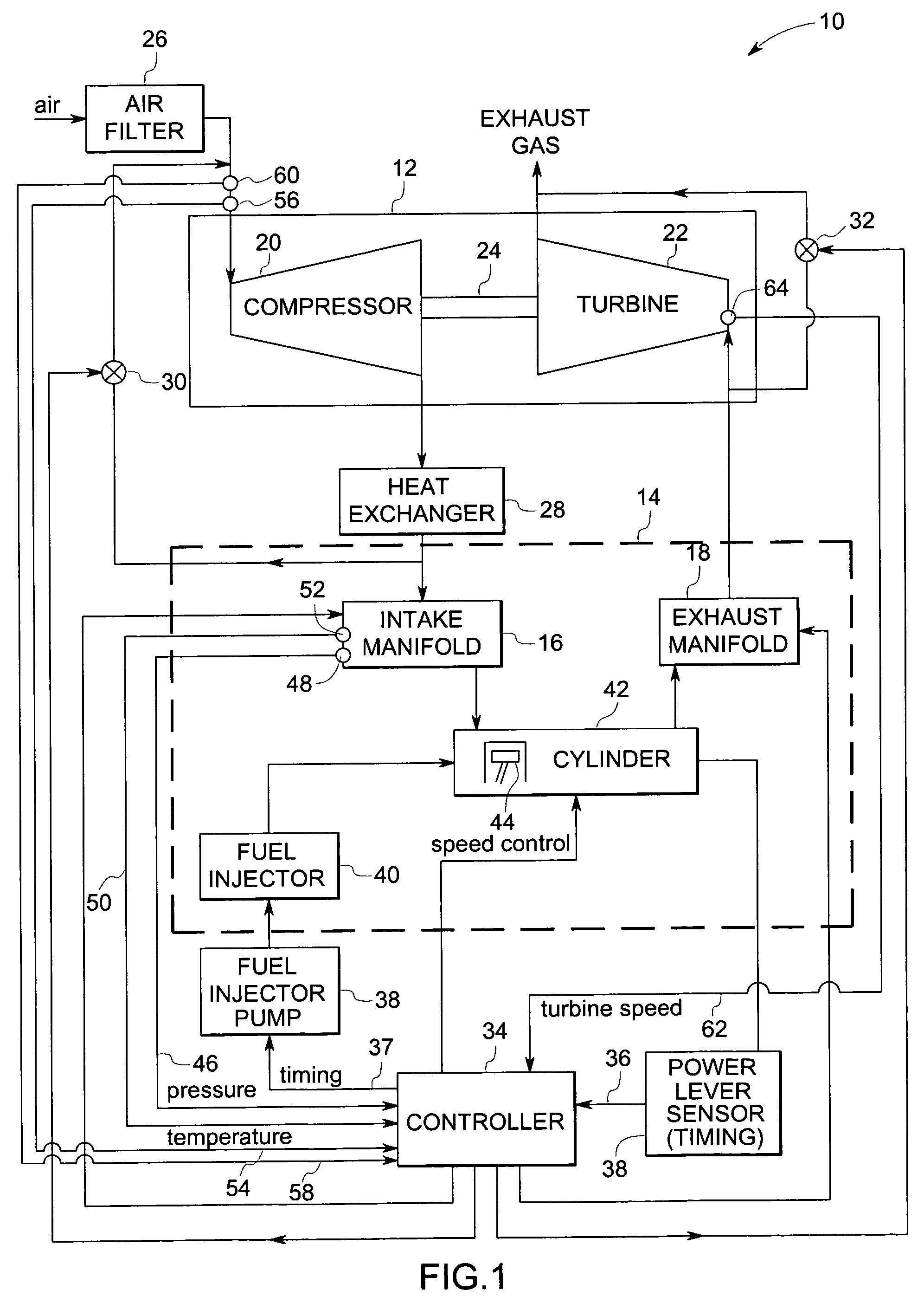 System and method for operating a turbocharged engine