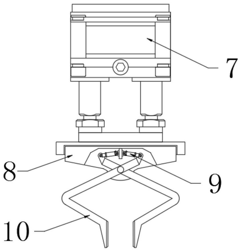 Efficient metal bar detection device and control system thereof