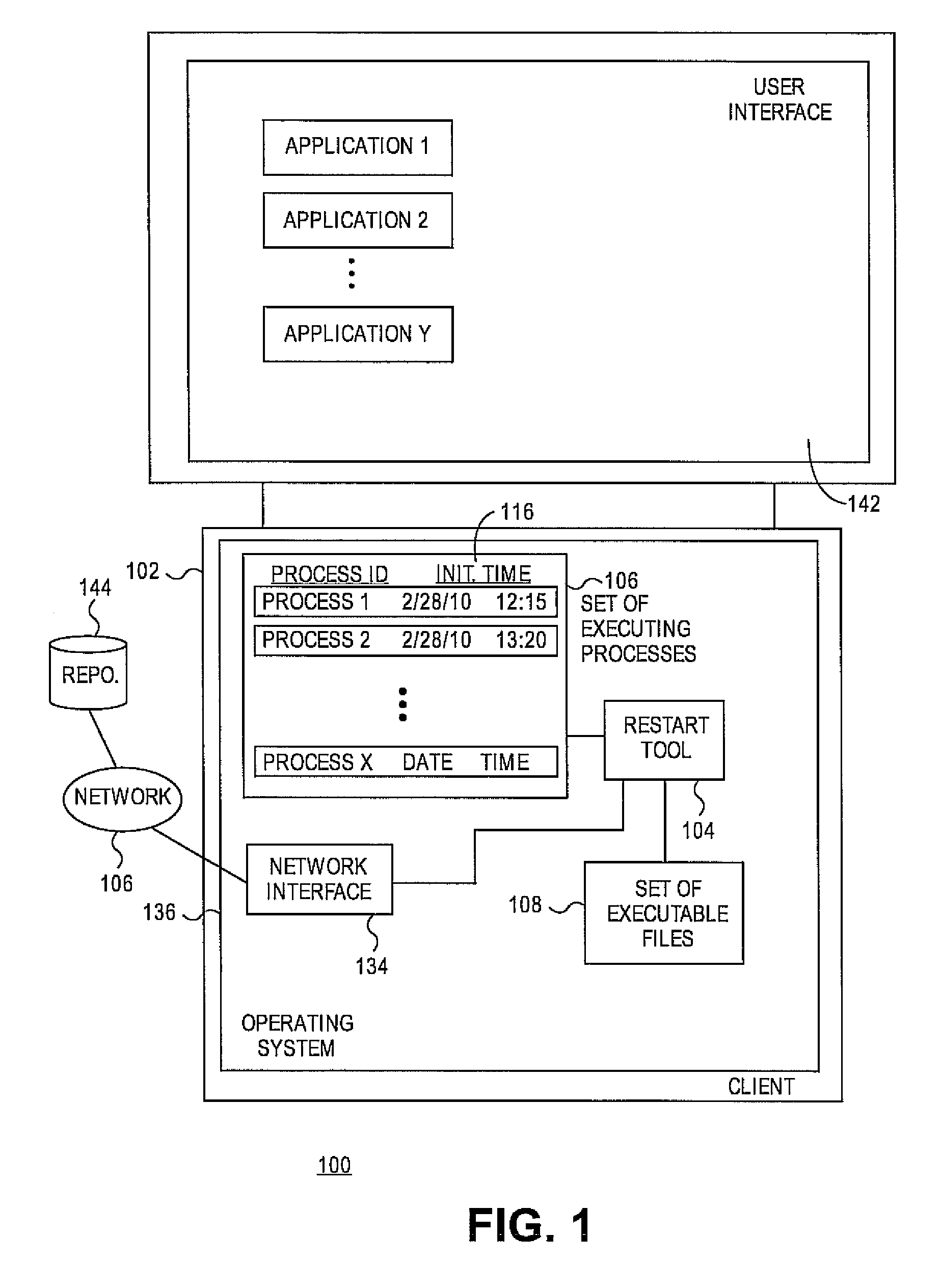 Systems and methods for detecting computing processes requiring reinitialization after a software package update