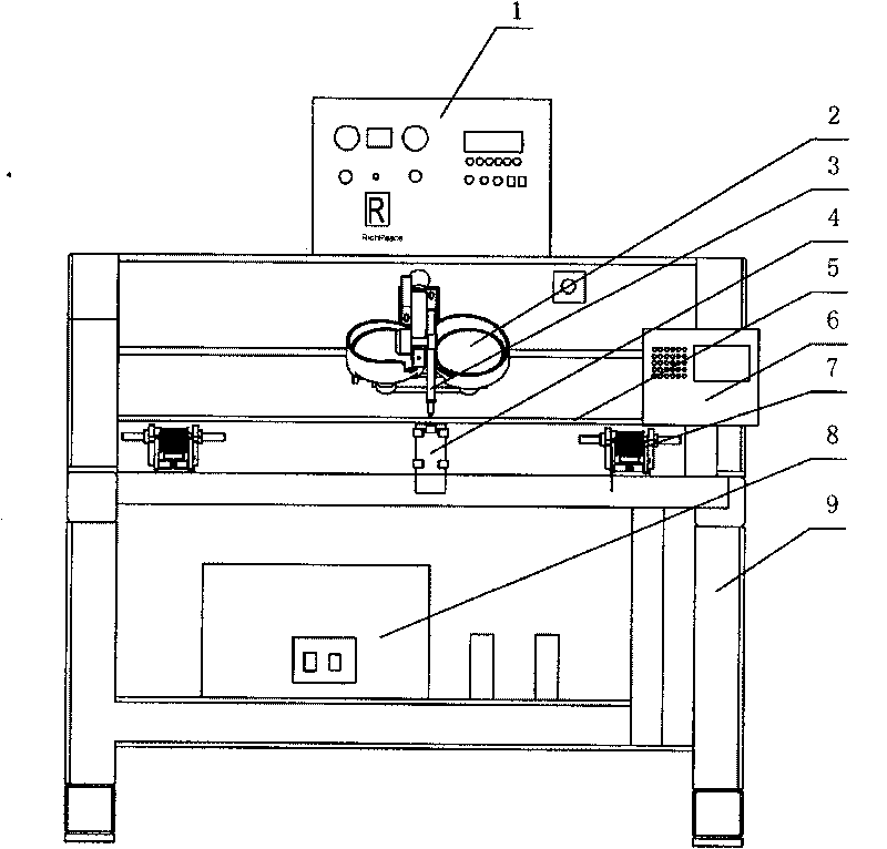 Full-automatic drill inlaying machine