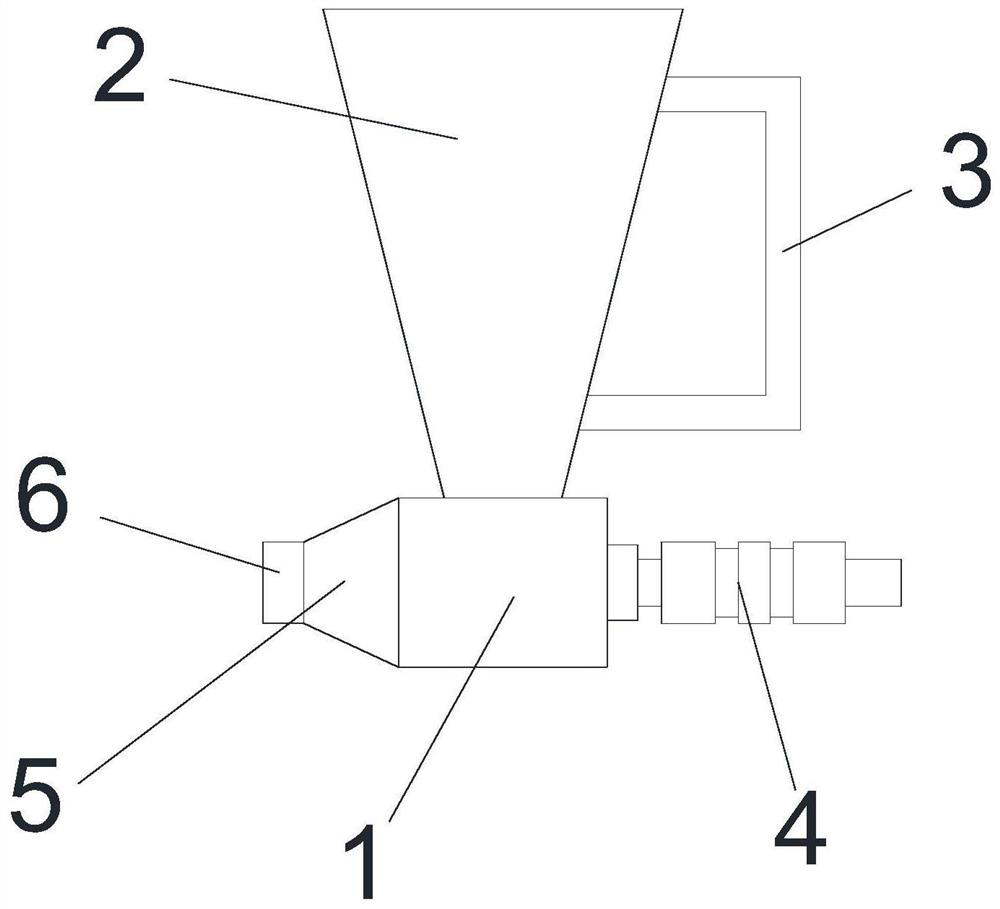 Spraying device