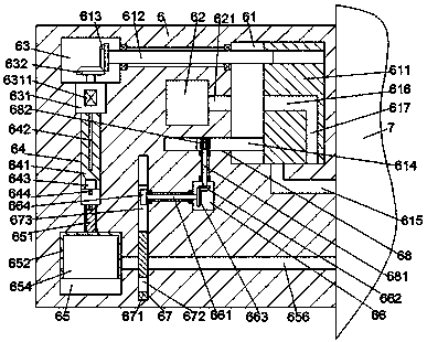 Device for implementing thermodynamic cycle through intermediate cooling