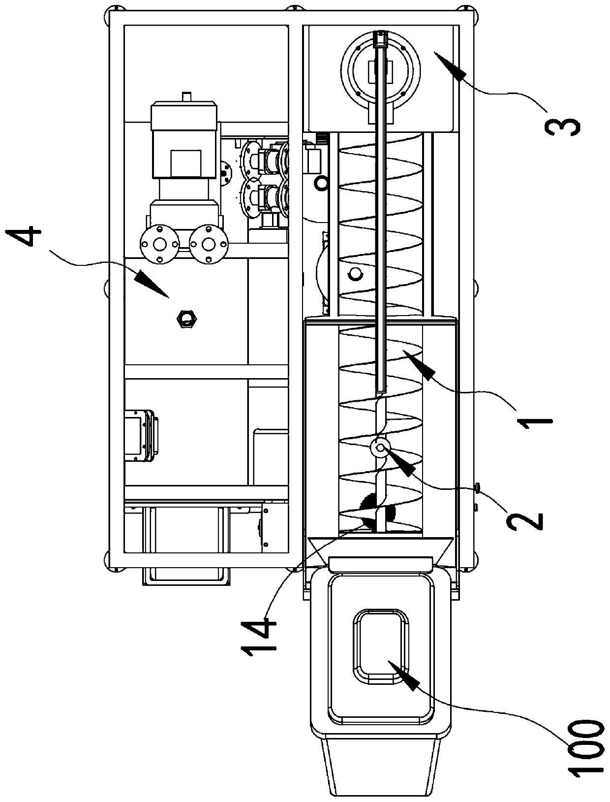 Garbage recycling device and recycling method thereof