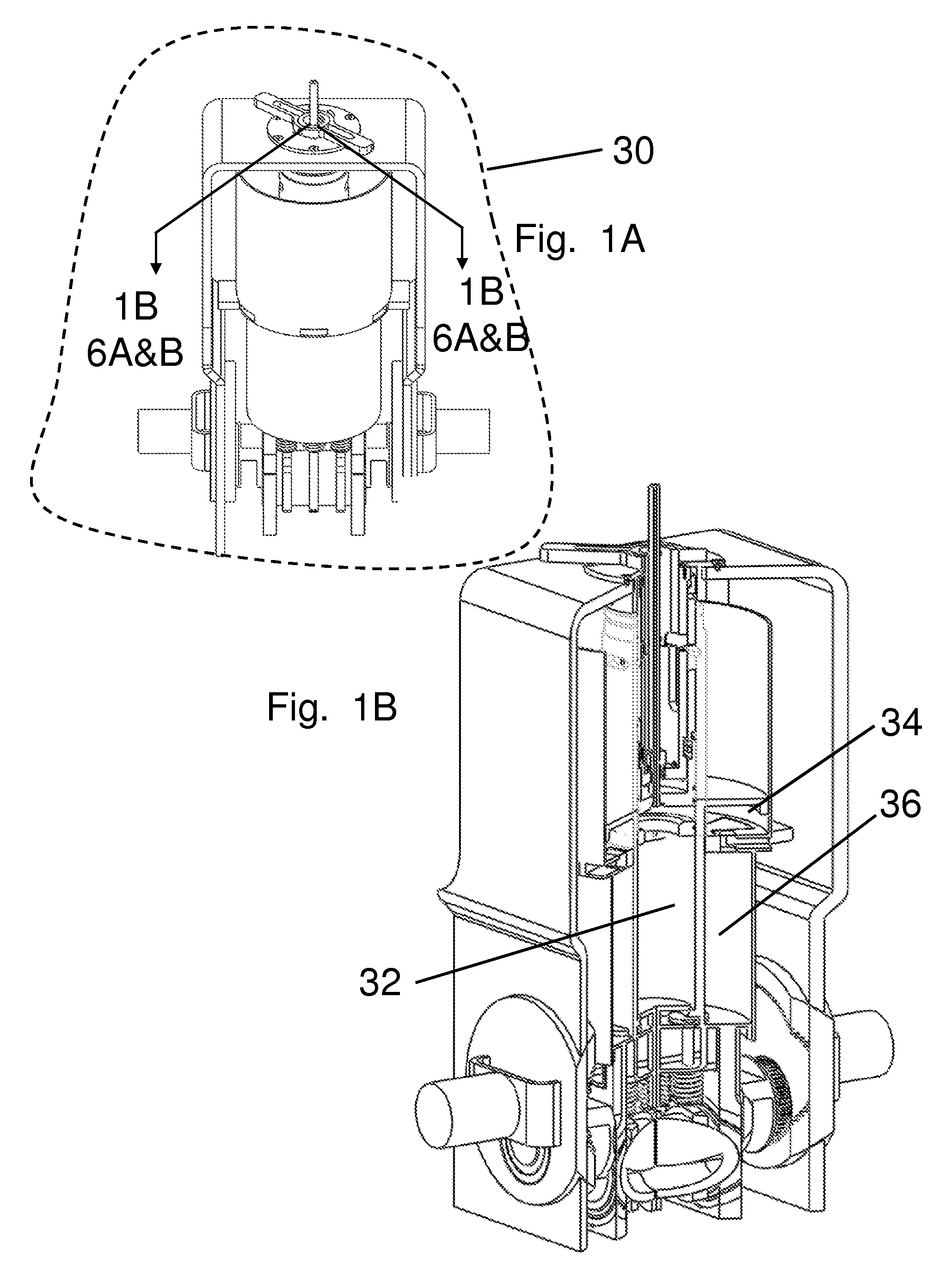 Two-Stroke Internal Combustion Engine with Three Chambers