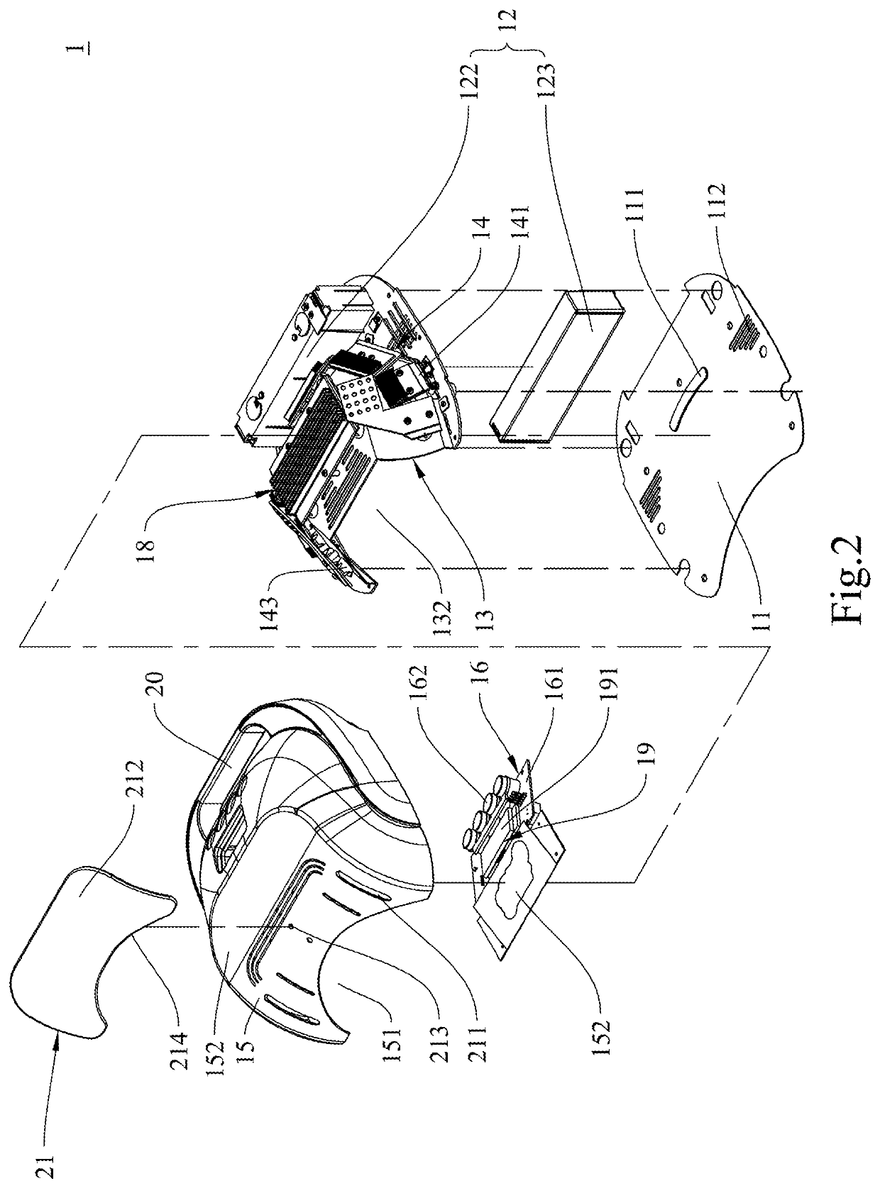 Battery-powered photocuring device, an exchangeable-battery photocuring device, an exchangeable-battery photocuring device with a slidable lid, and a portable battery photocuring device with a slidable lid