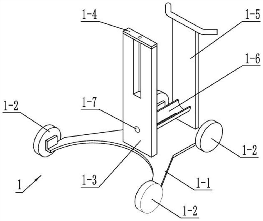 A device for punching holes in the ice surface of fish ponds