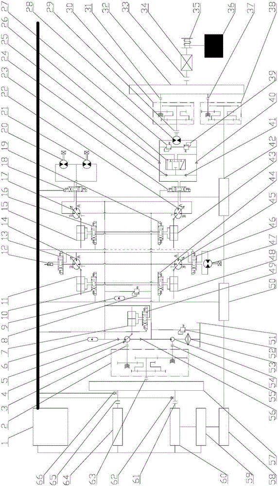 Transmission System of Oil/Electric Hybrid Rotary Drilling Rig