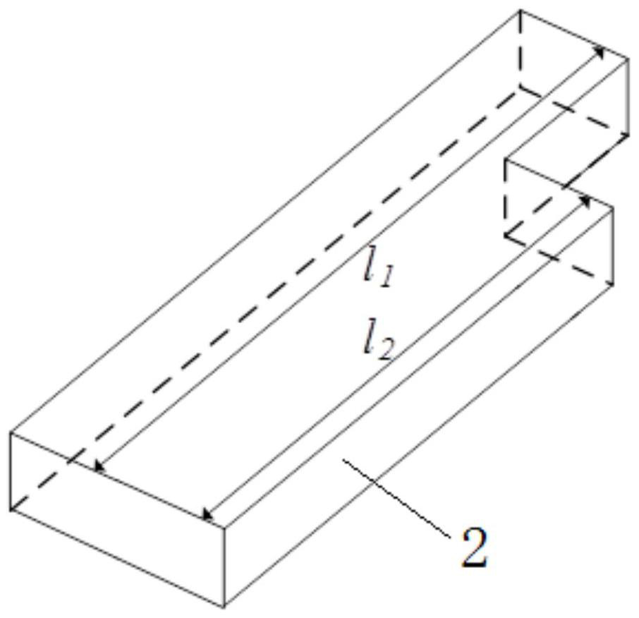 Device and method for measuring longitudinal wave sound velocity at high temperature