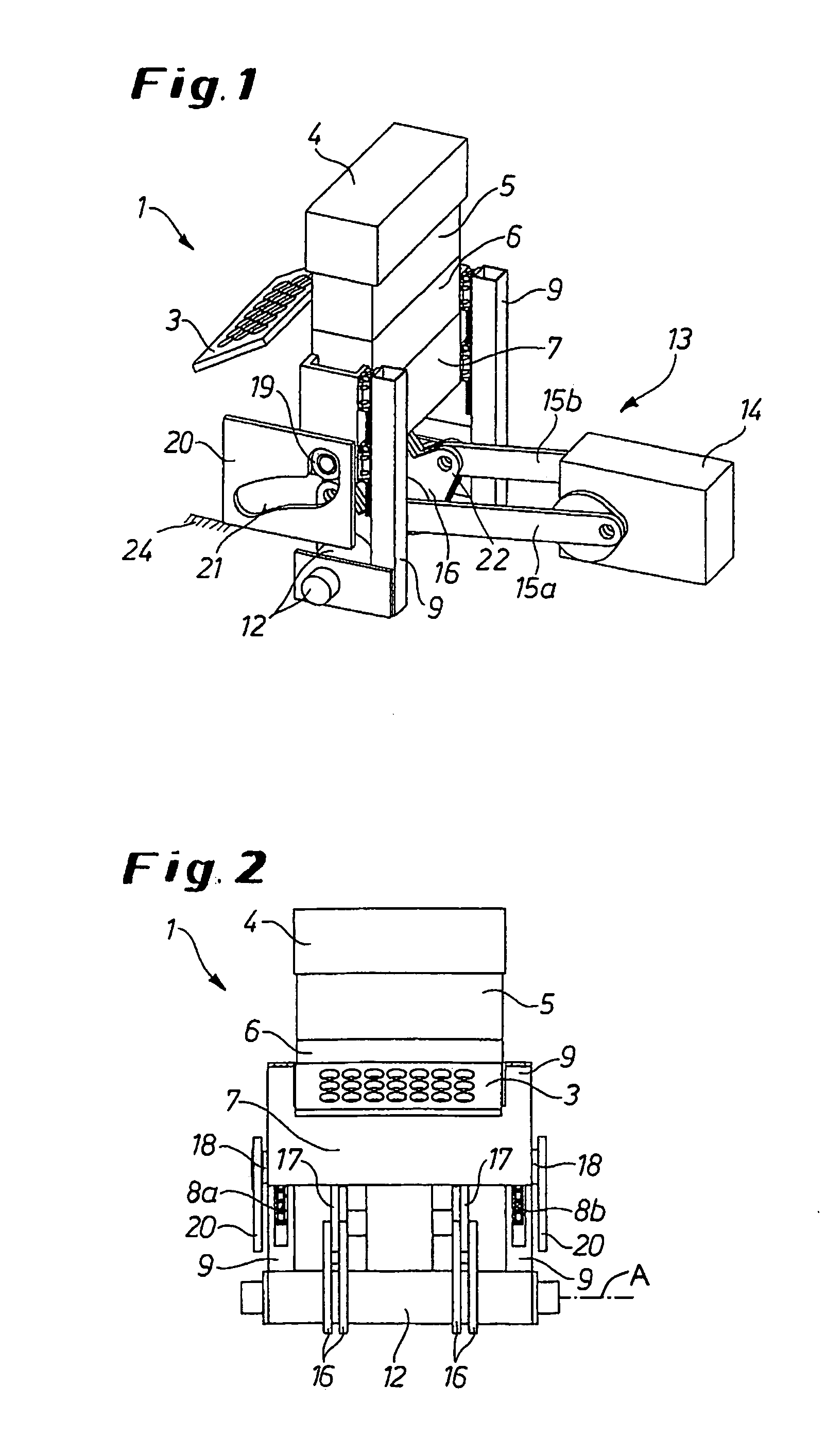 Apparatus for making hollow bodies from thermoplastic film