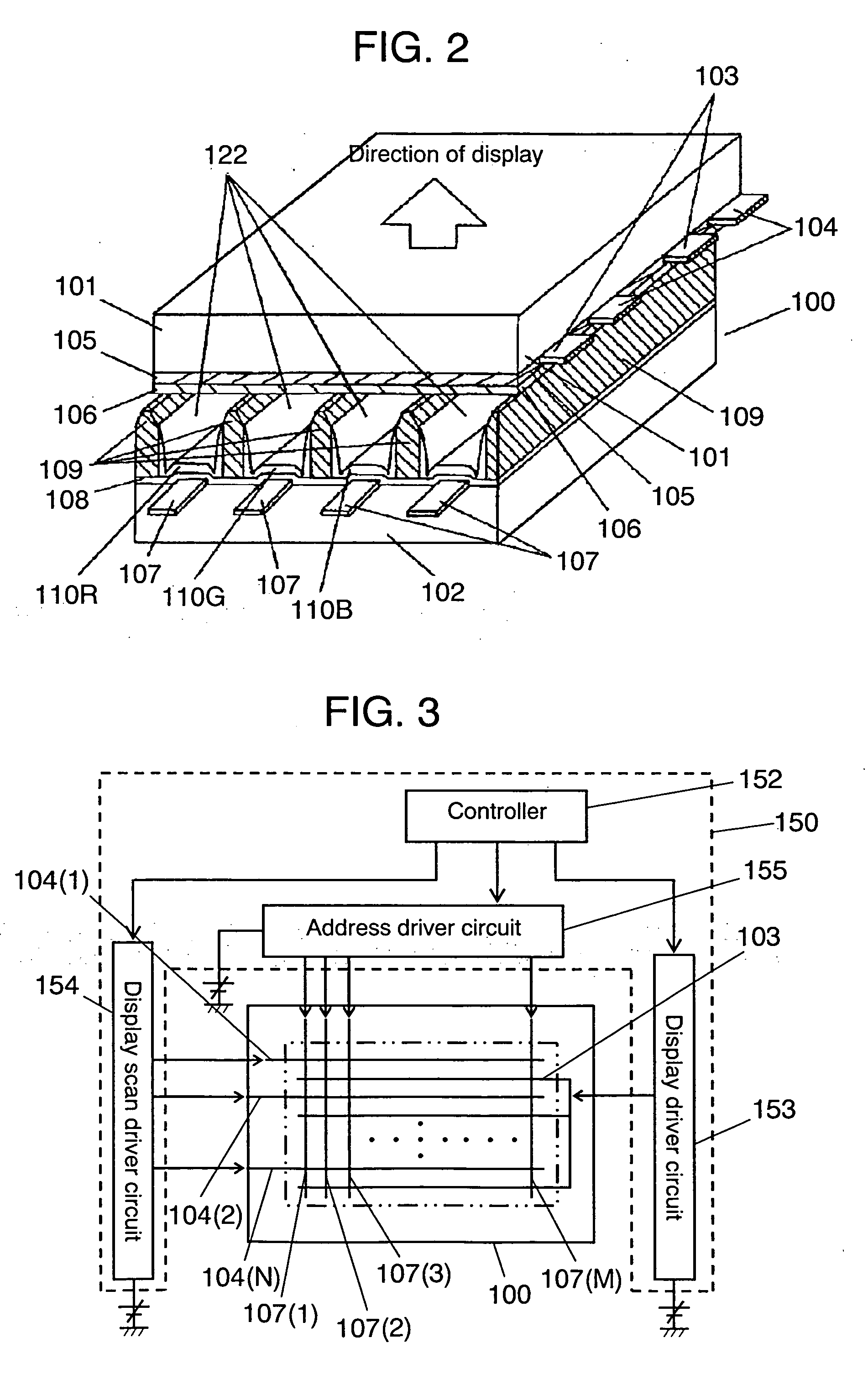 Plasma display and method of producing phosphor used therein