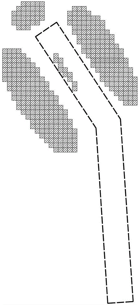 Method for determining reclamation construction sensitive area in coal mining subsidence land