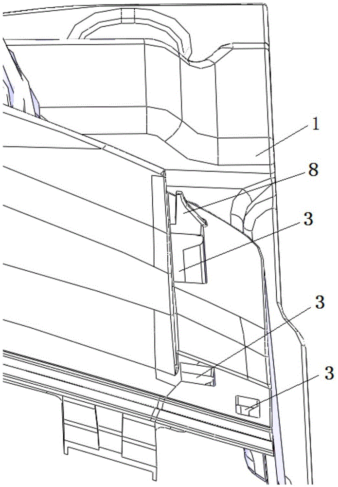 Ventilation cover plate assembly for vehicle