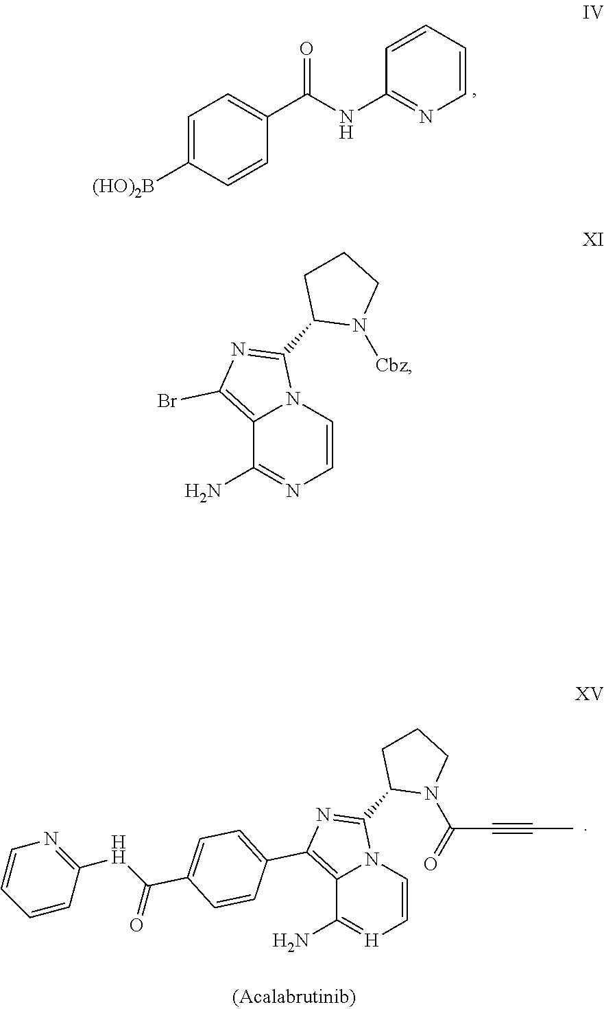 Processes to produce acalabrutinib