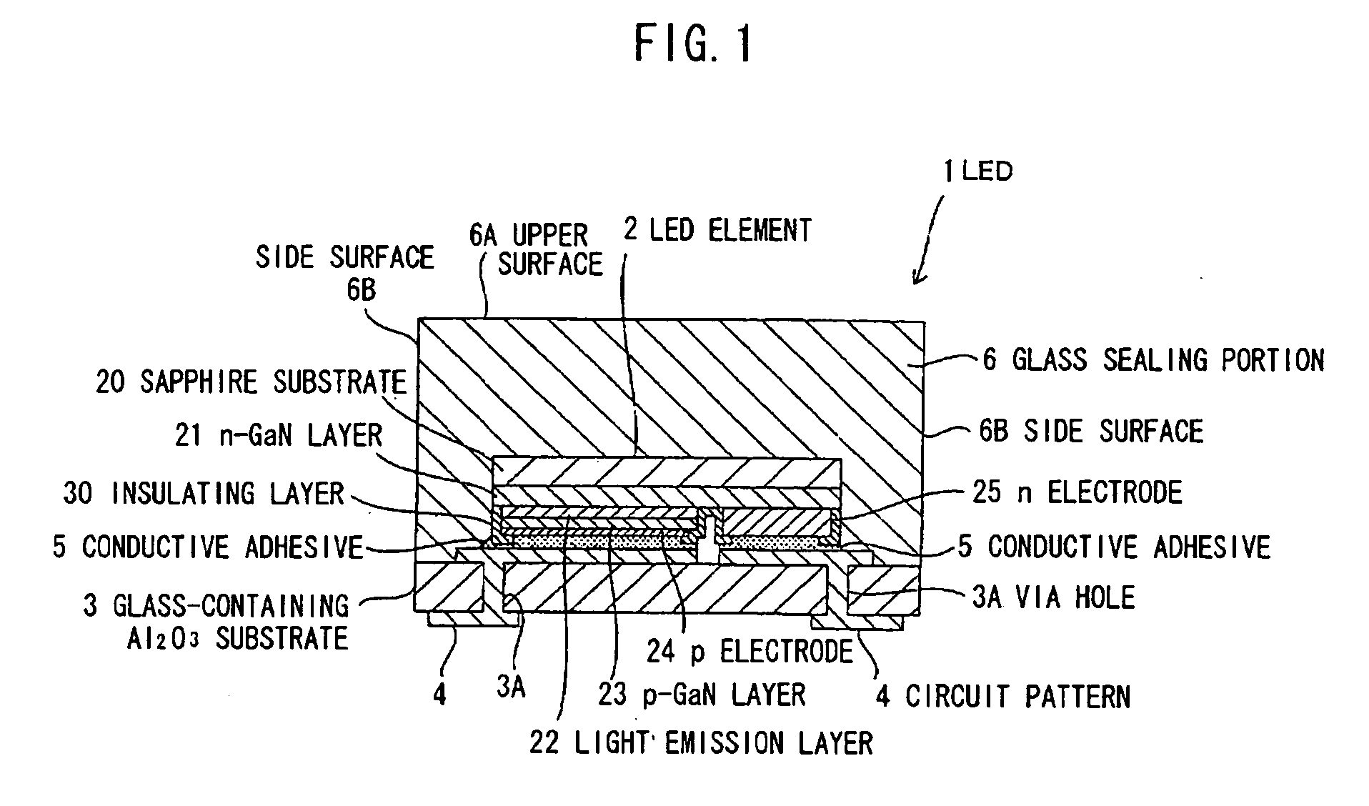 Solid state device and light-emitting element