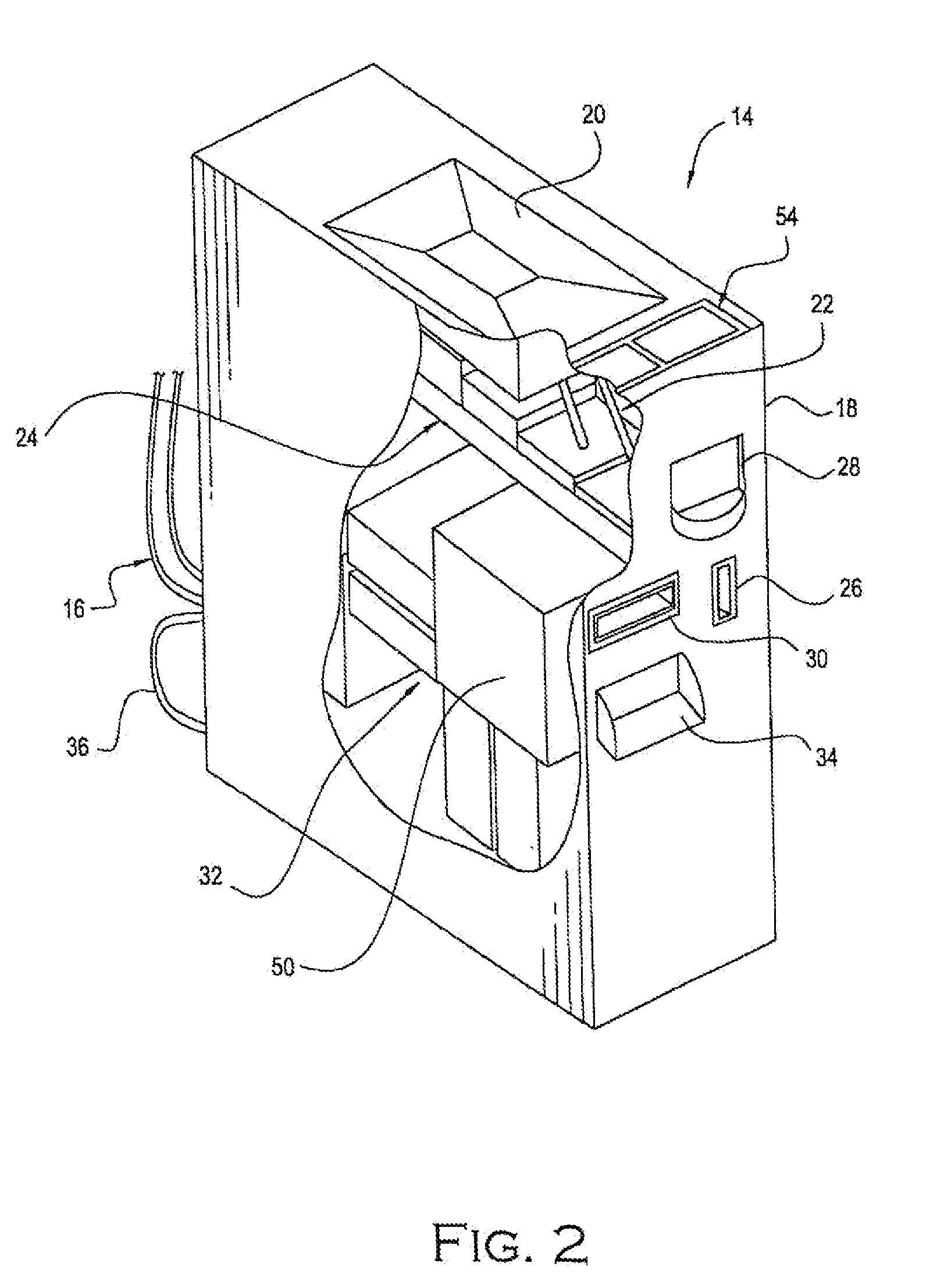 Currency changer device for use with a point of sale terminal