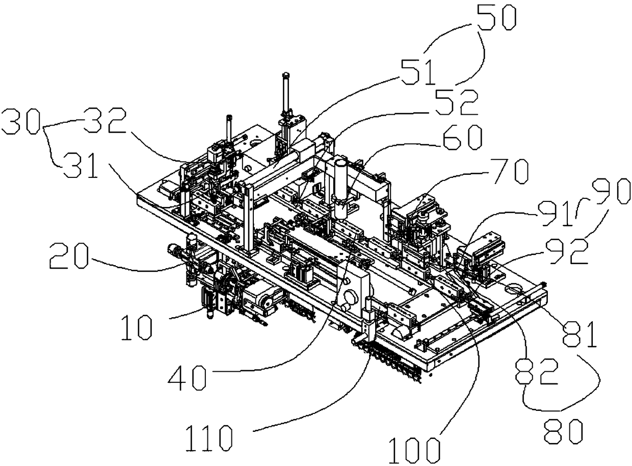 Coil winding and assembling integrated machine