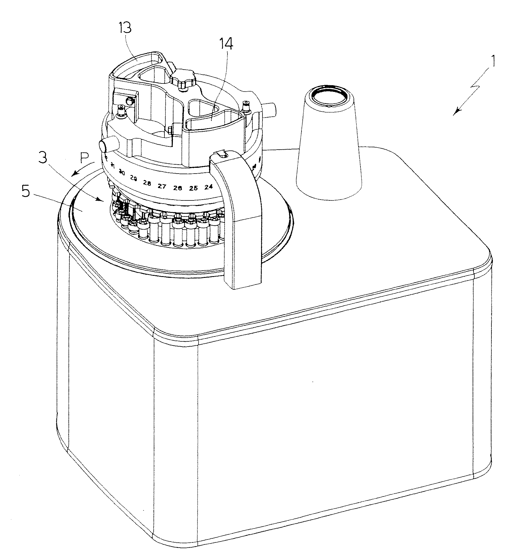 Method and machine for filling capsules or similar with at least one product, in particular a pharmaceutical product in granules