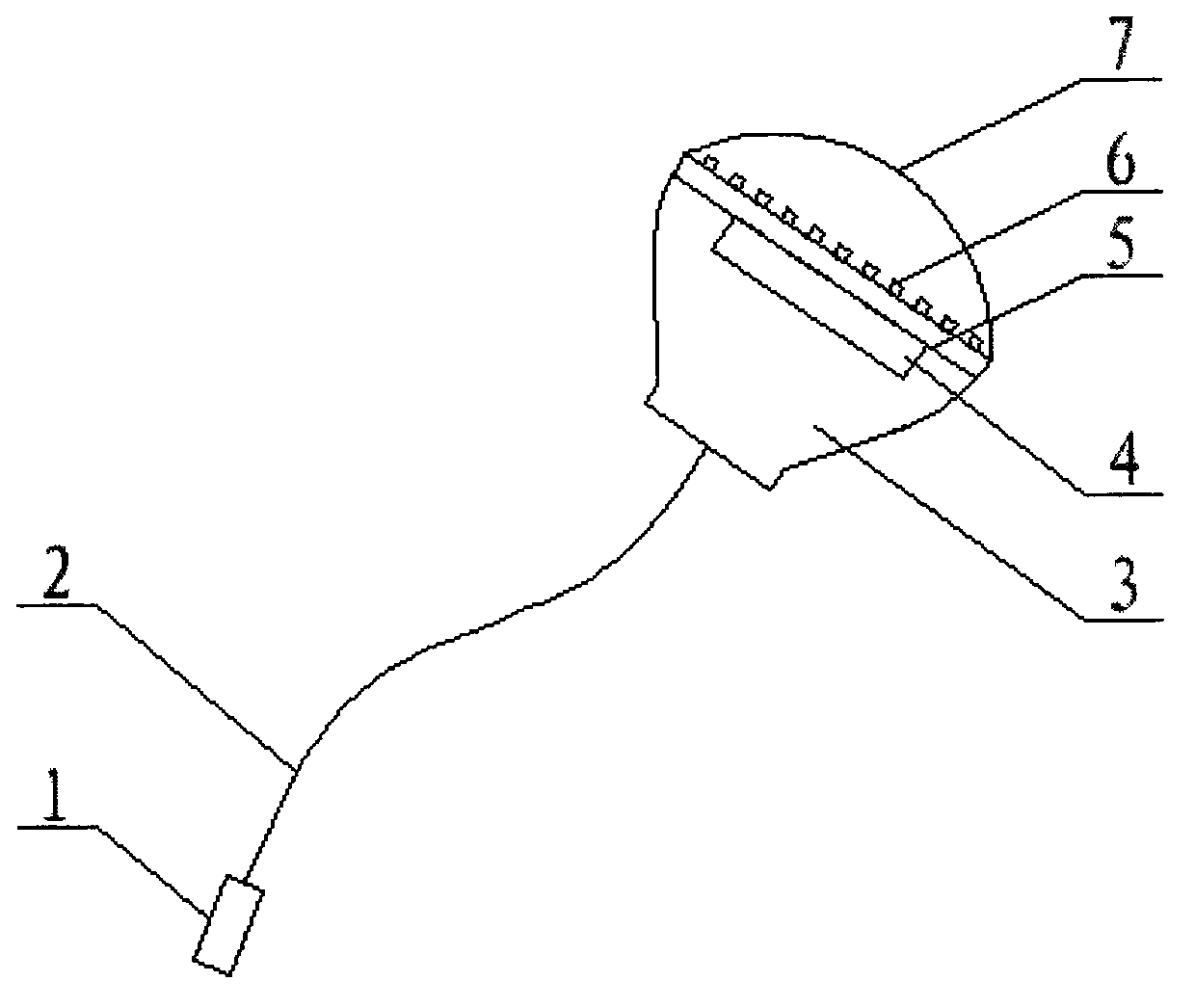 LED lamp with USB interface