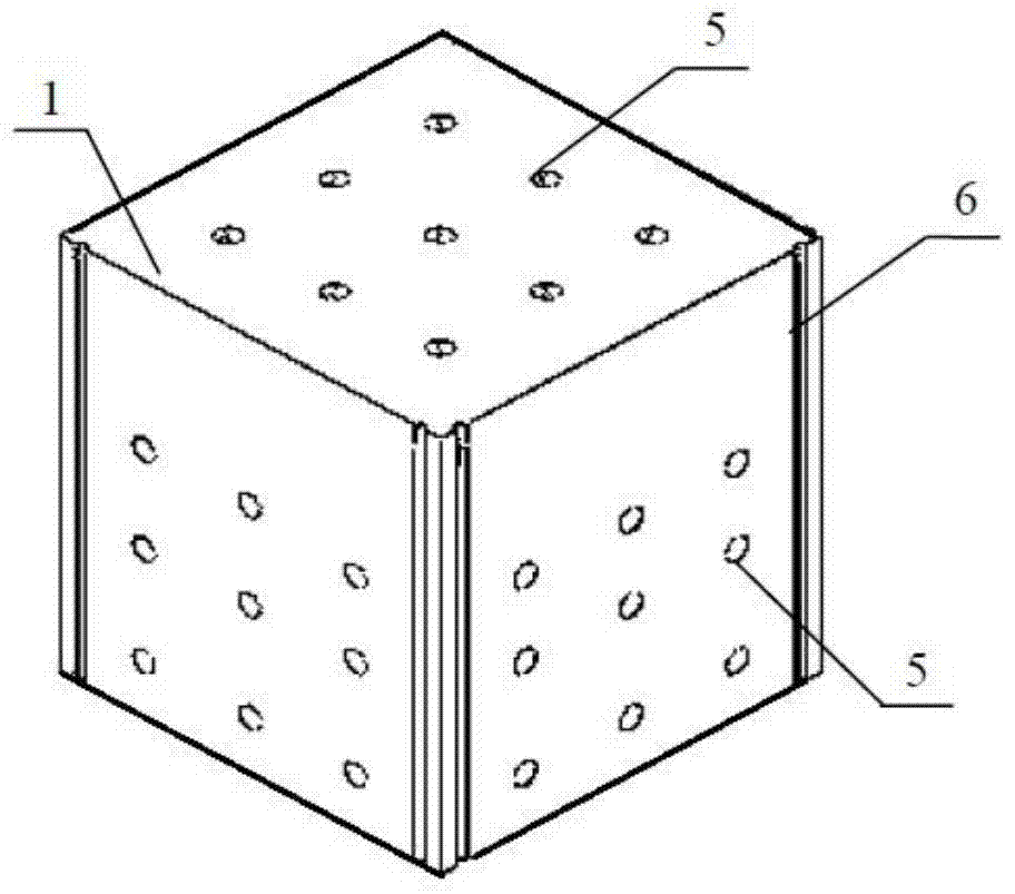 An adaptive structural plane shear box device