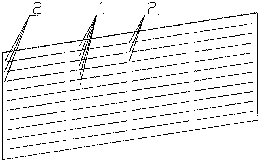 A kind of forming method of vertical coaming plate of electrolytic cell