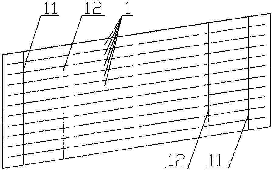 A kind of forming method of vertical coaming plate of electrolytic cell