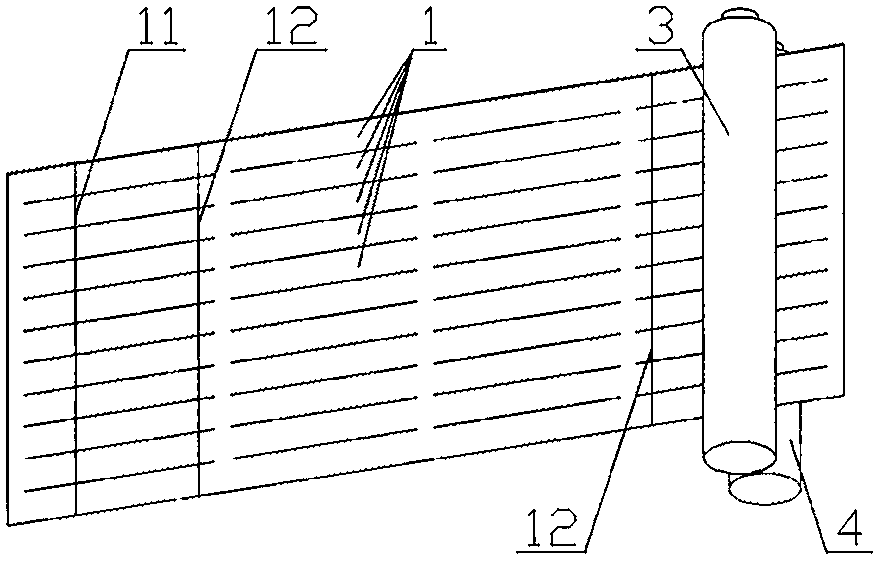 A kind of forming method of vertical coaming plate of electrolytic cell