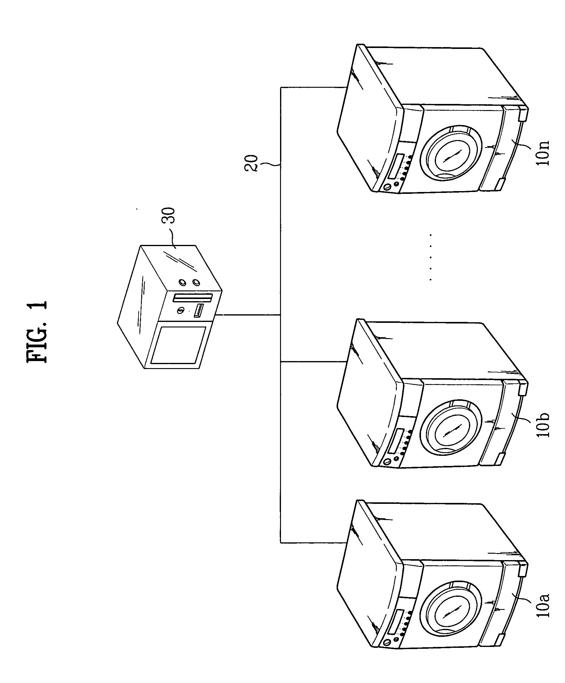 Device and method for integrated management of rent out washing machine