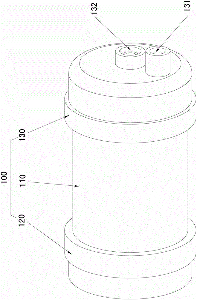 Flushable external pressure ultrafiltration element assembly and water purifier