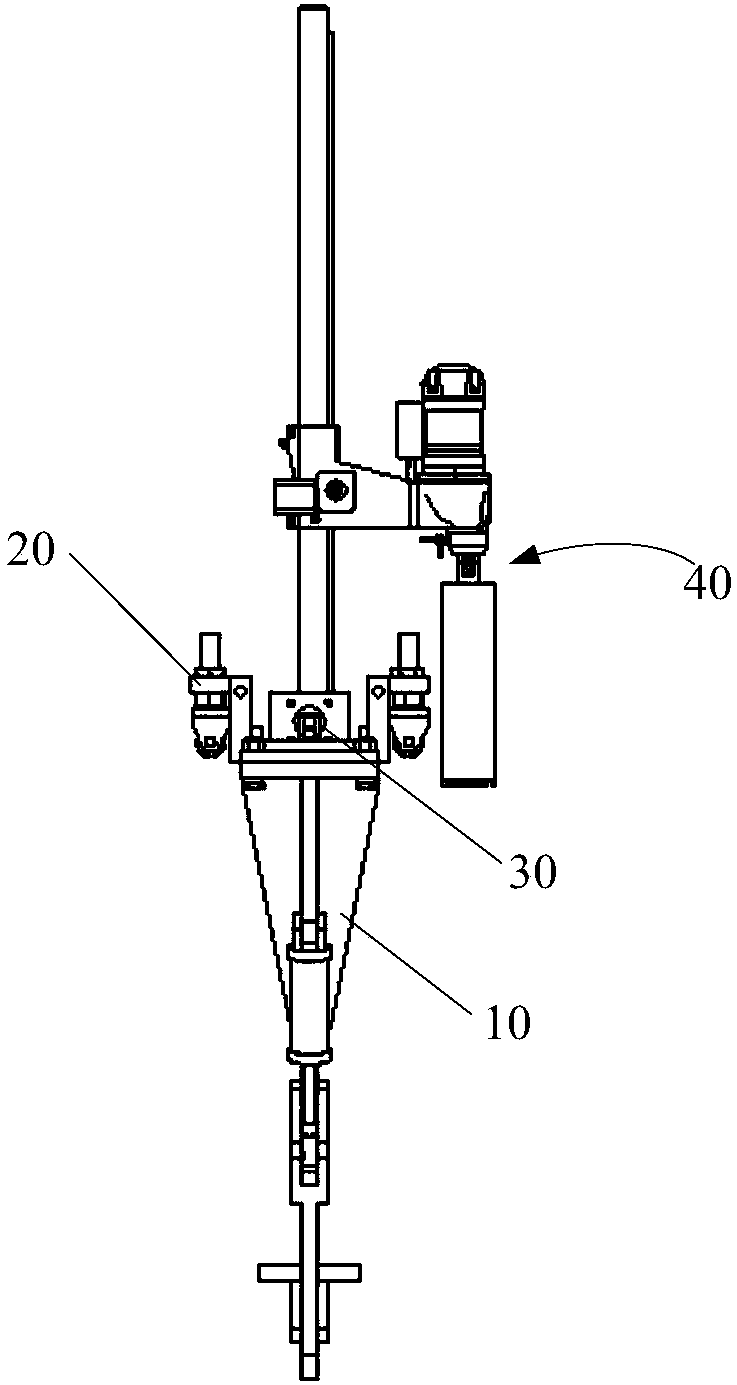 Flexible porous drilling machine and cutting method for support beam