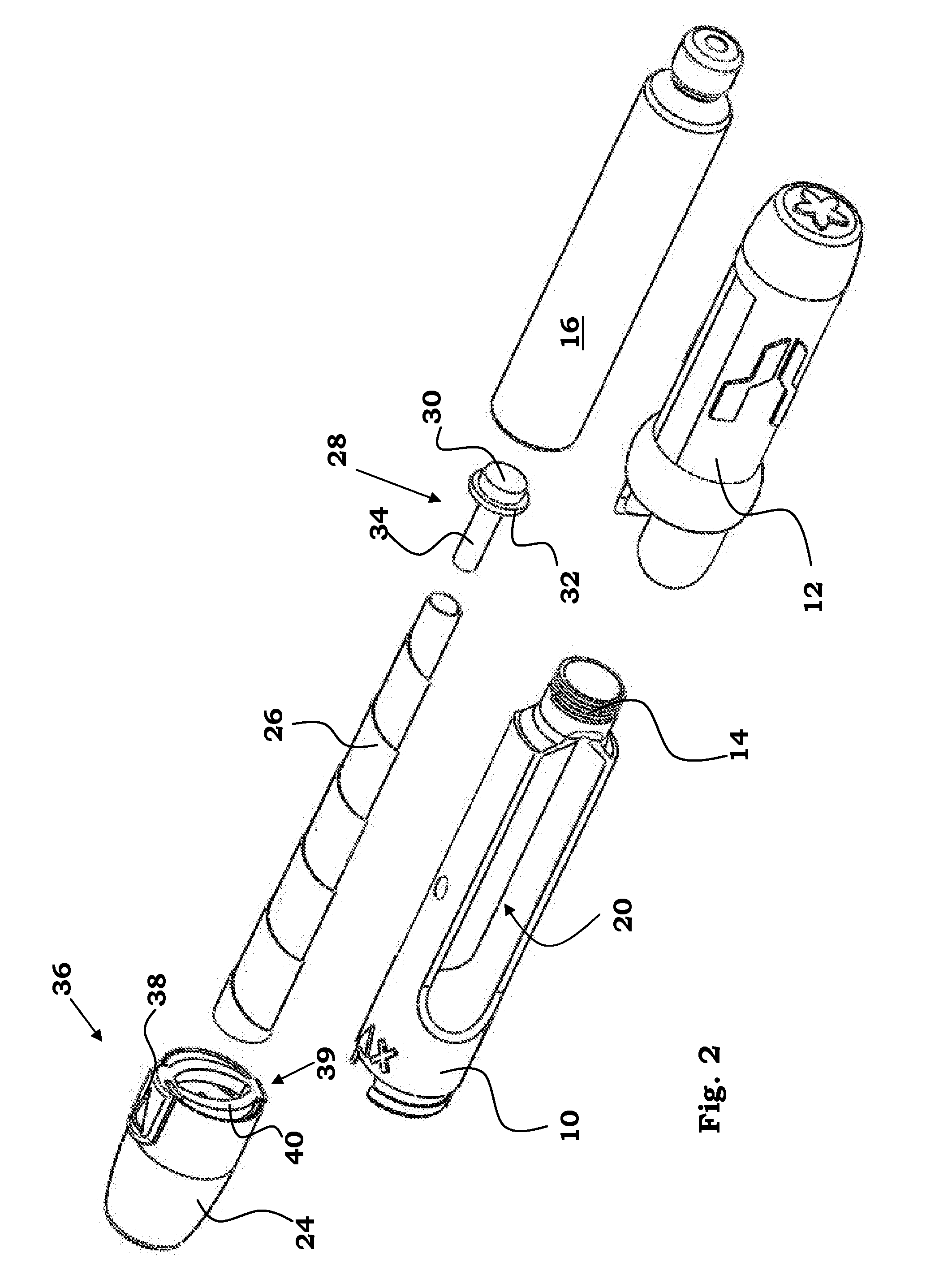 Medicament Delivery Device Powered by Volute Spring