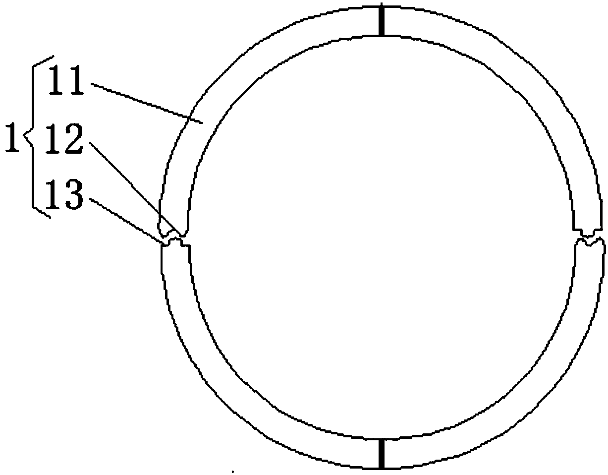 Radiotherapy protective device in gynecological tumor cavity