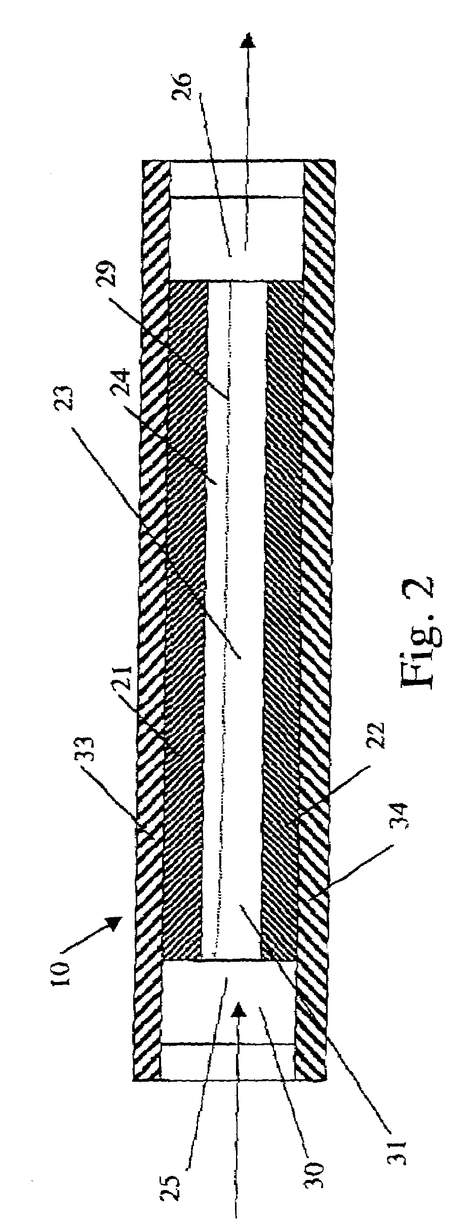 Electrolysis cell for generating chlorine dioxide