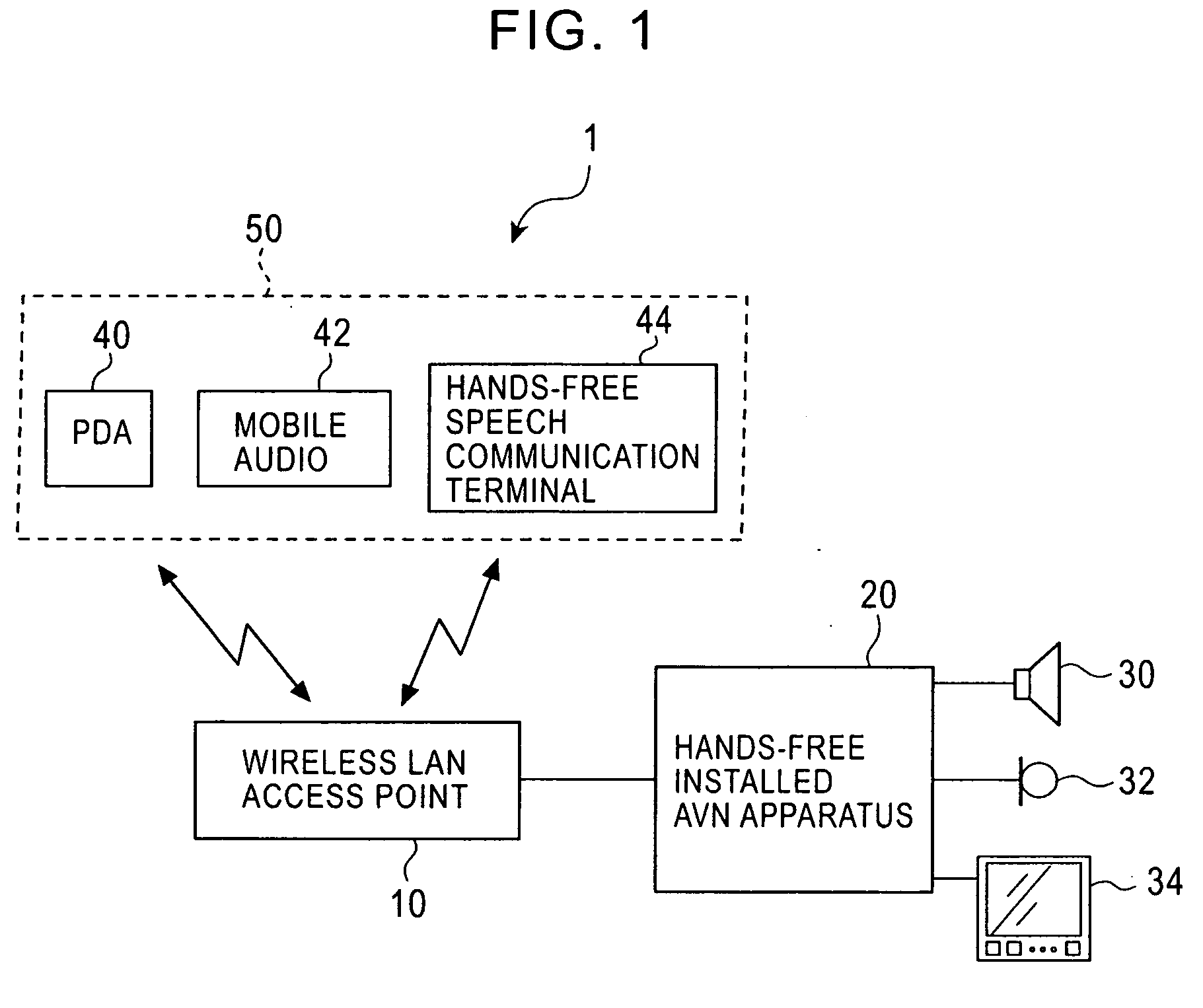 Asynchronous speech data communication system and communication method therefor