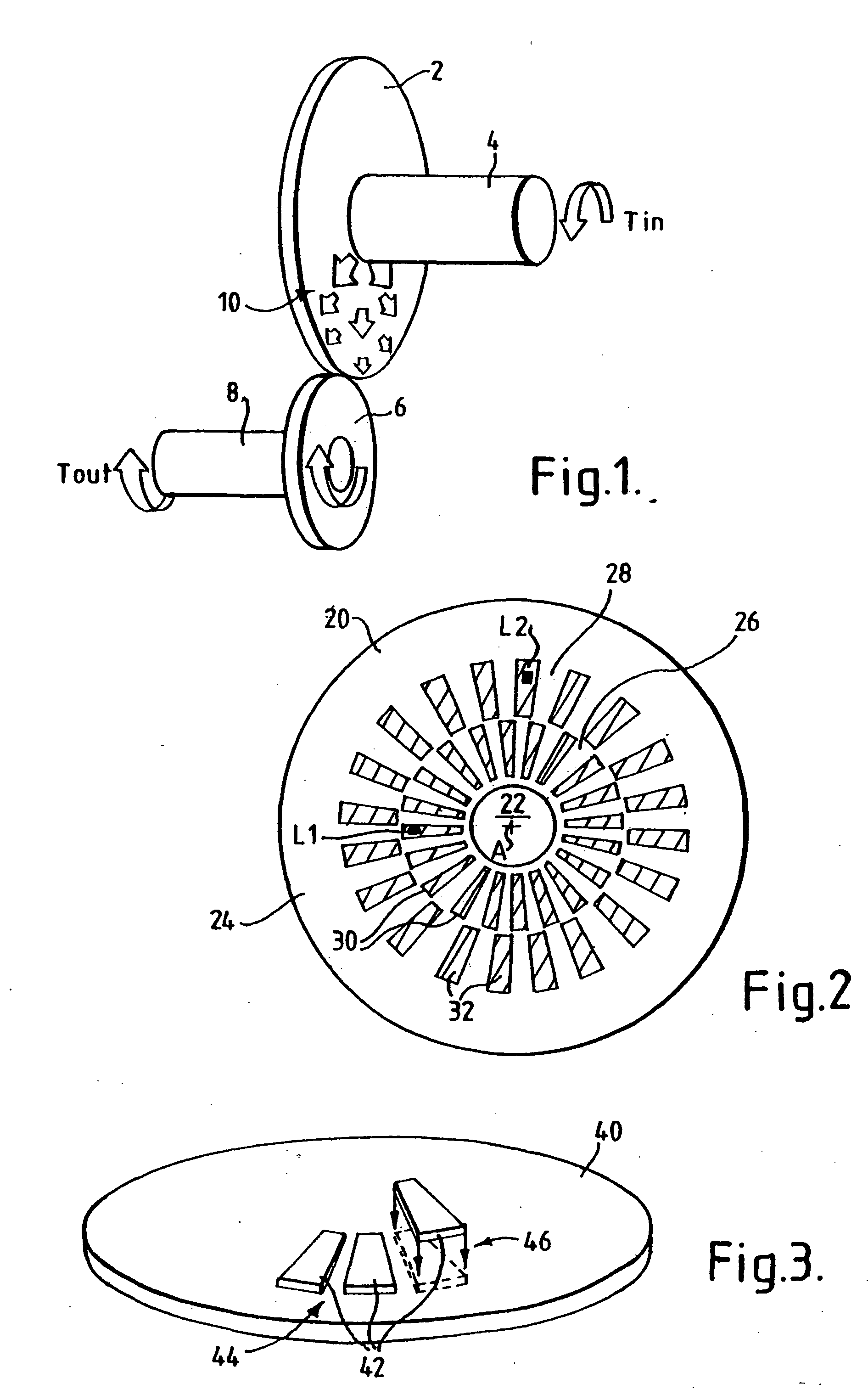 (DISC) magnetic torque sensing with segments