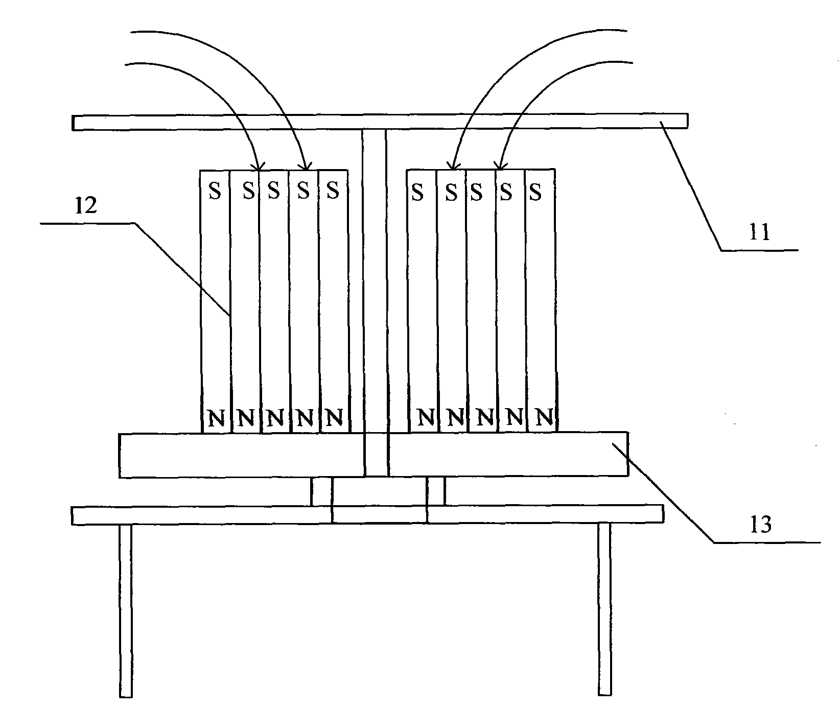 Magnetic field treatment device