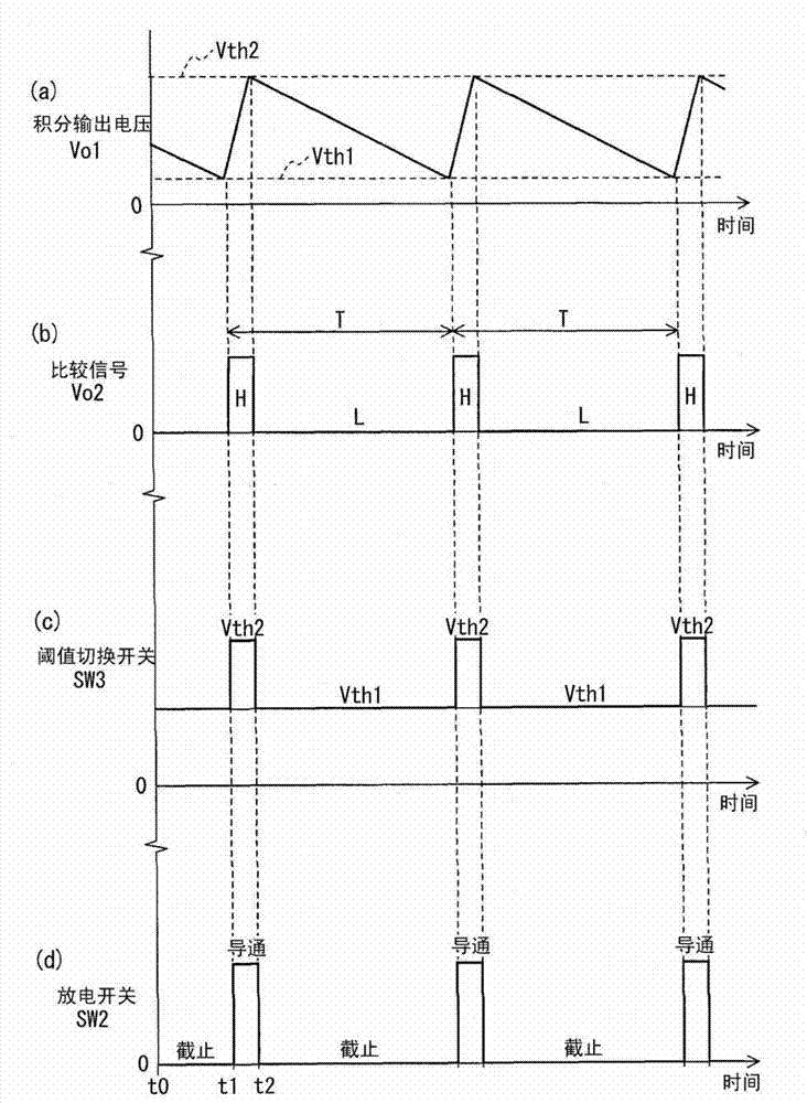 Electric power detection system