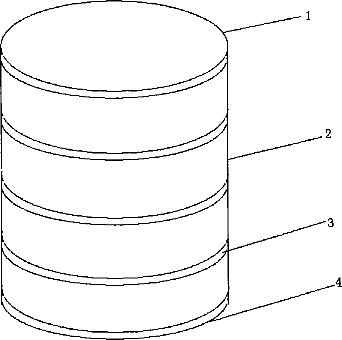 Container for cultivating cordyceps militaris